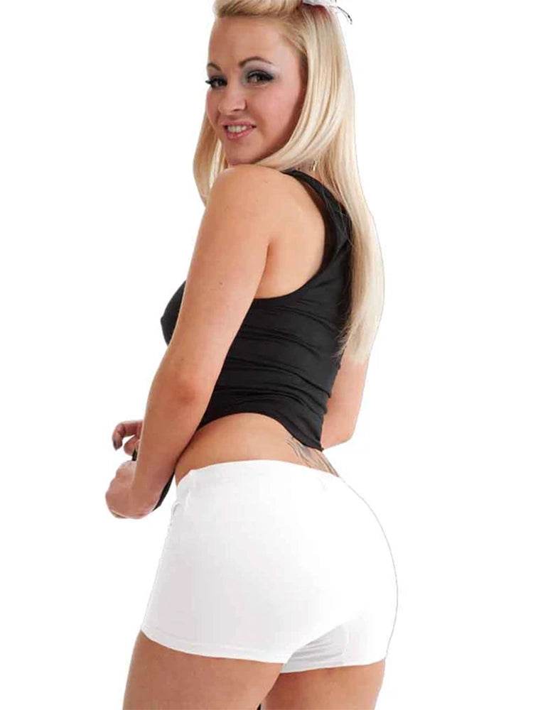 Womens Microfibre Short Pants - thefancydress.co.uk