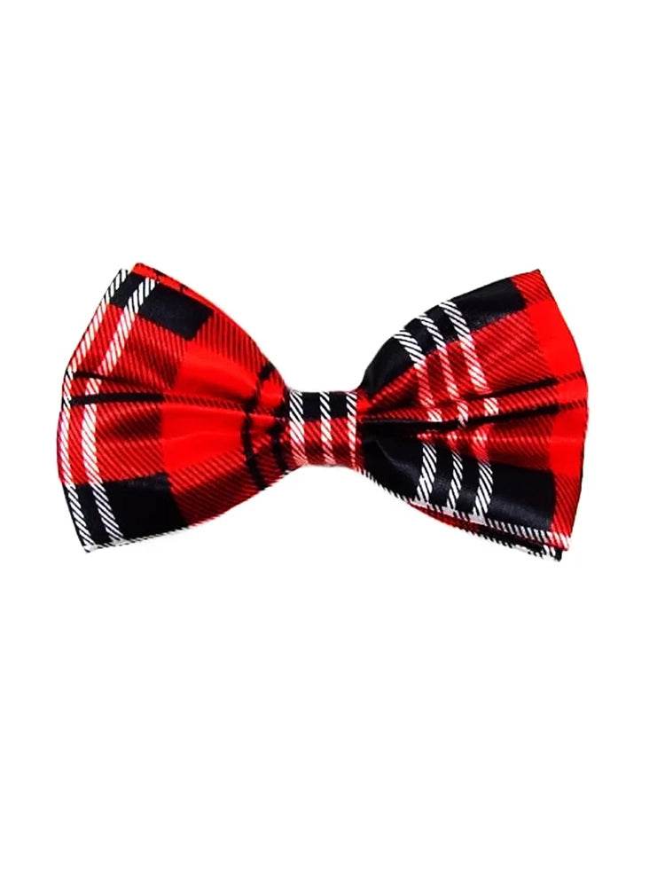 Tartan Bow Tie - thefancydress.co.uk