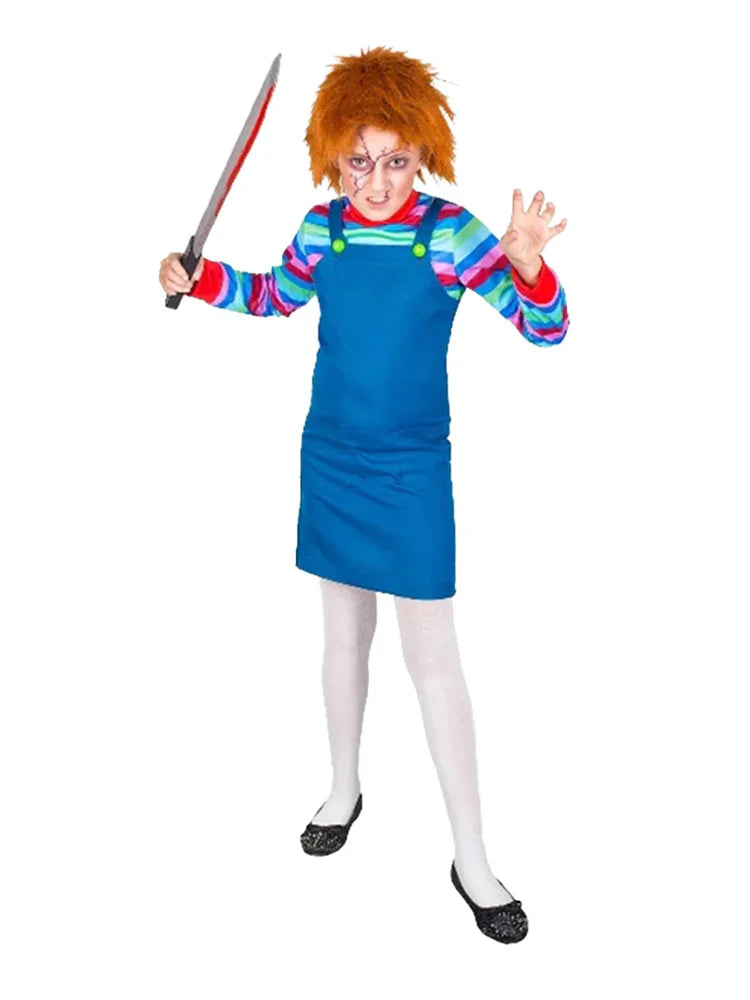 Evil Puppet Girl Costume