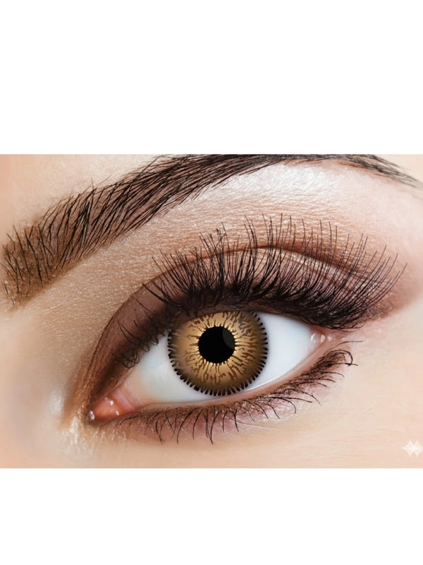 Three Tone Honey 30 Days Lenses