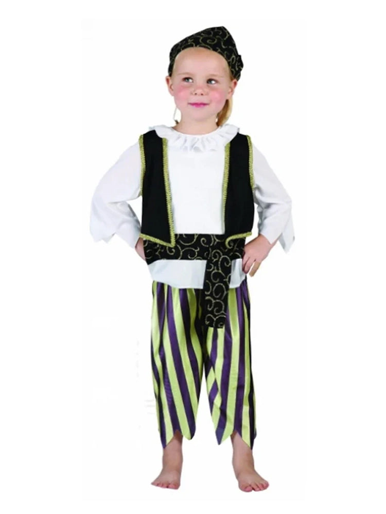 Toddler Pirate Costume Shirt With Belt
