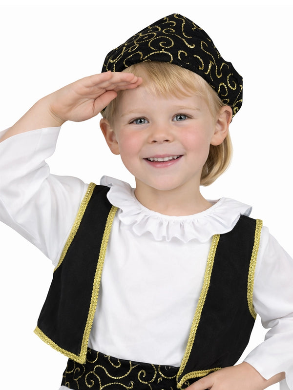 Toddler Pirate Costume Shirt With Belt