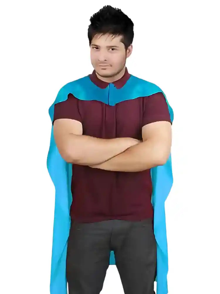 Mens Deluxe Satin Superhero Capes
