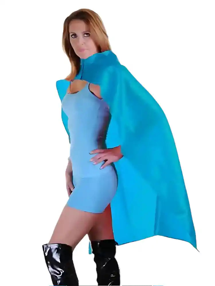 Womens Deluxe Satin Superhero Capes