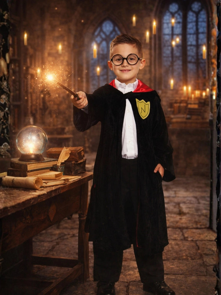 Child Wizard Boy Costume