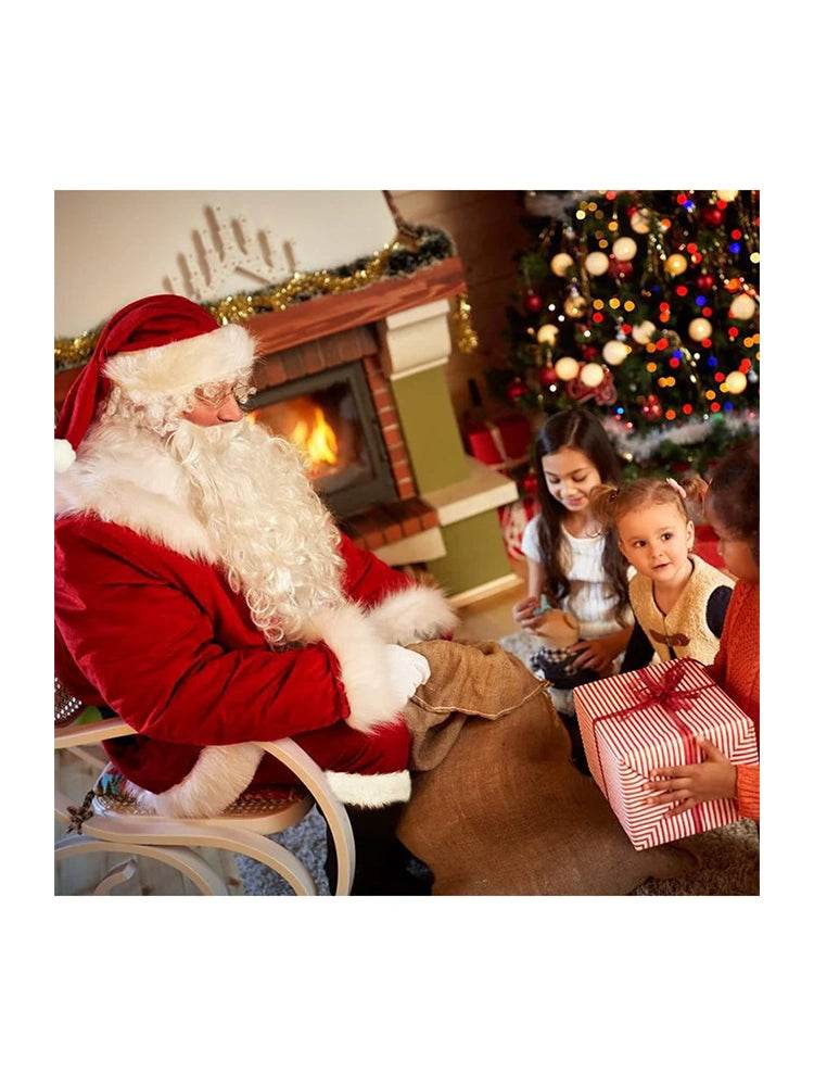 Ultimate Deluxe XL Adult 5PC Santa Outfit - thefancydress.co.uk