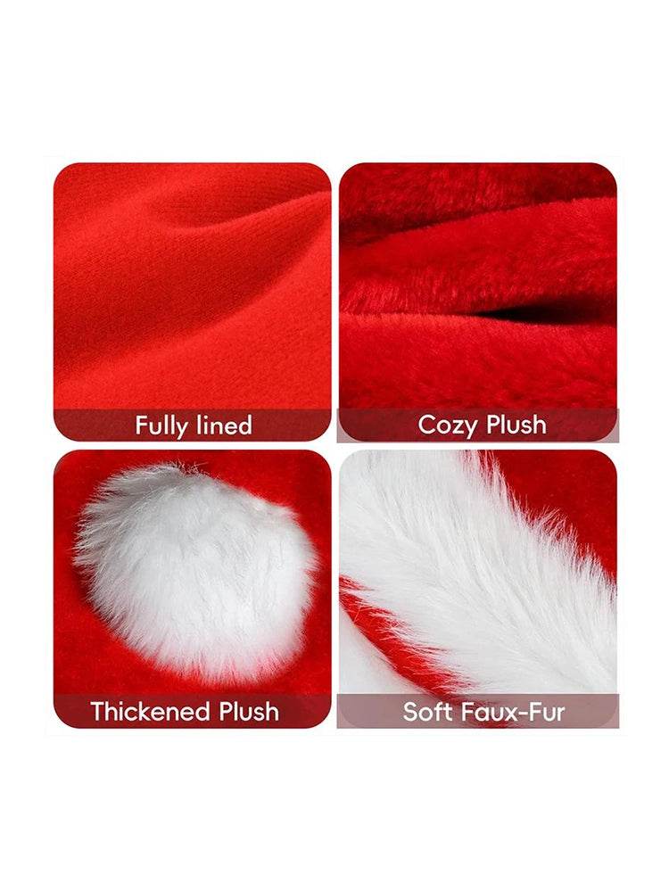 Ultimate Deluxe XL Adult 5PC Santa Outfit - thefancydress.co.uk