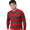 Nightmare Demon Men Red and Green Stripe Knitted Jumper