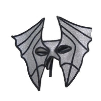 Unisex Bat Masquerade Mask silver