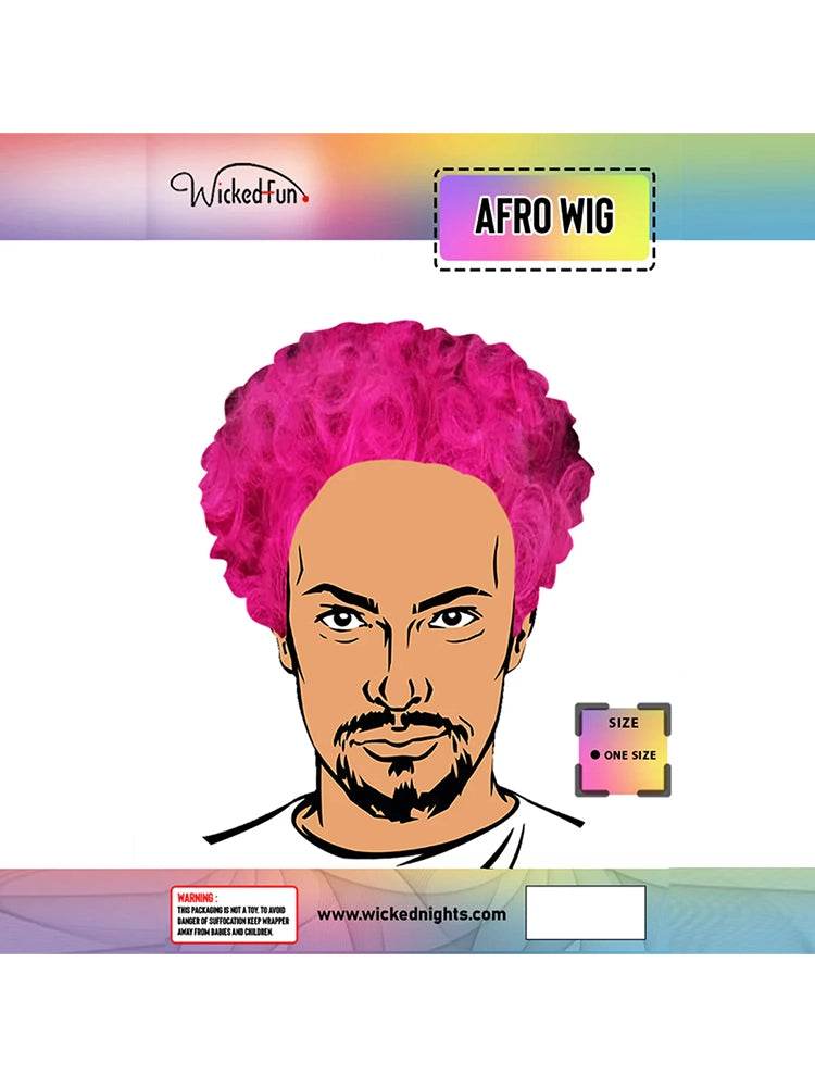 Unisex Curly Afro Wigs - thefancydress.co.uk