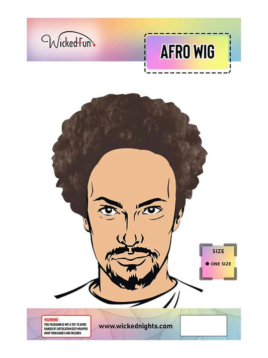 Unisex Curly Afro Wigs - thefancydress.co.uk