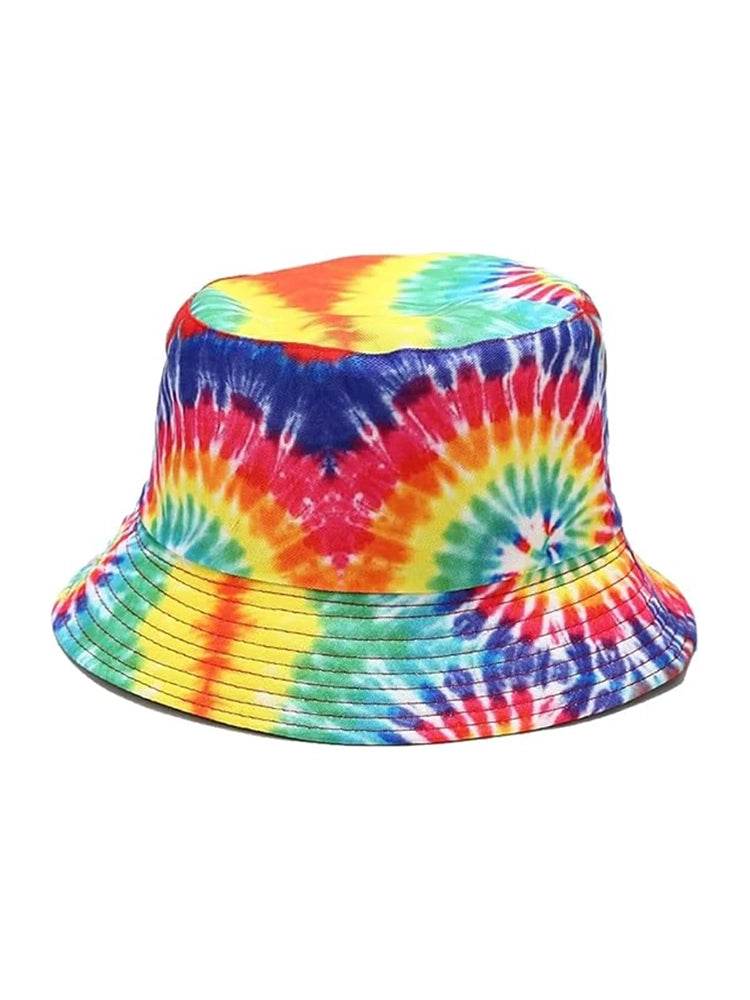 Unisex Fancy Dress Tie-Dye Bucket Hat - thefancydress.co.uk