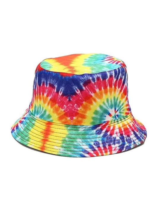 Unisex Fancy Dress Tie-Dye Bucket Hat - thefancydress.co.uk