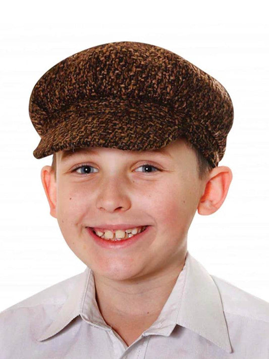 Unisex Flat Cap Hat - thefancydress.co.uk