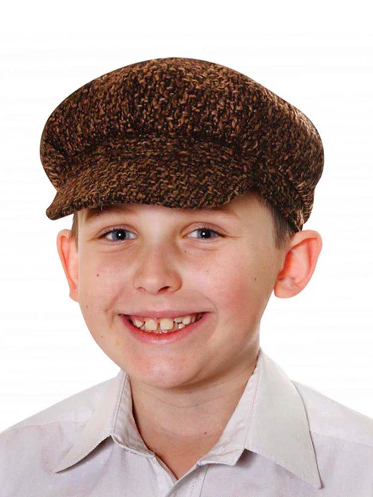 Unisex Flat Cap Hat - thefancydress.co.uk