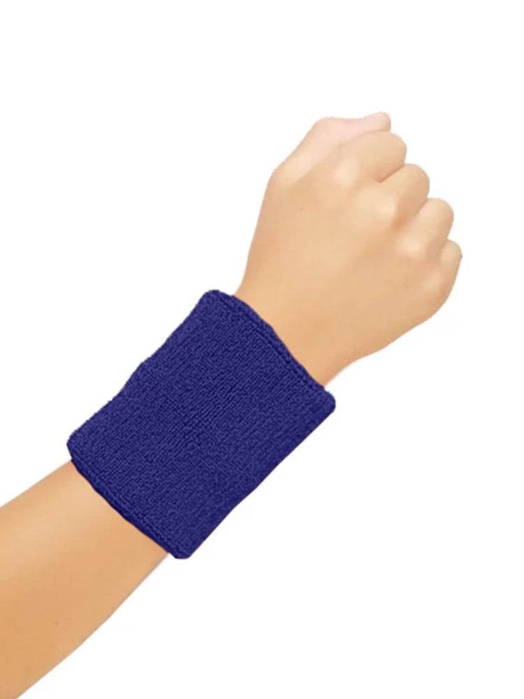 Unisex Gym Exercise Sports Towelling Wristbands - thefancydress.co.uk