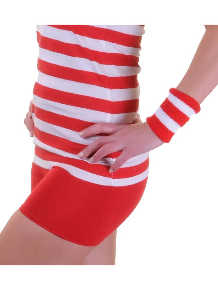 Unisex Gym Exercise Sports Towelling Wristbands - thefancydress.co.uk