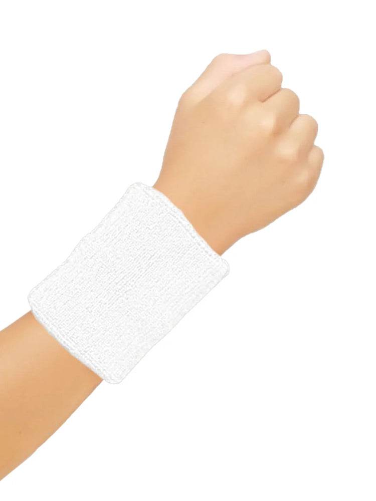 Unisex Gym Exercise Sports Towelling Wristbands - thefancydress.co.uk