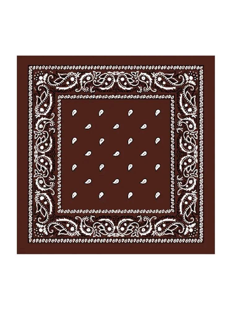 Unisex Paisley Printed Bandana - thefancydress.co.uk