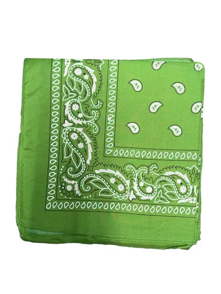 Unisex Paisley Printed Bandana - thefancydress.co.uk