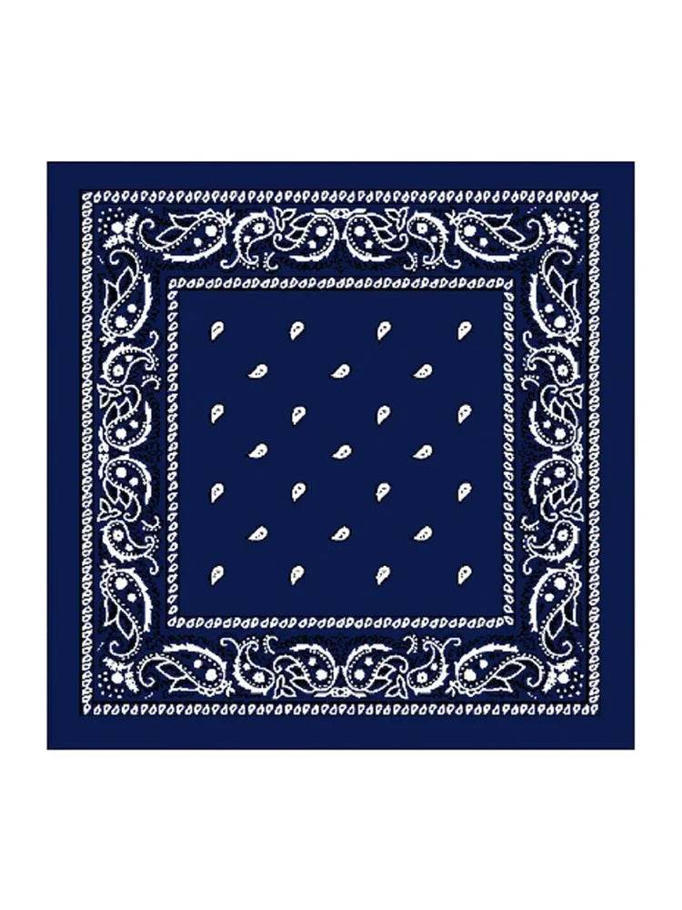 Unisex Paisley Printed Bandana - thefancydress.co.uk
