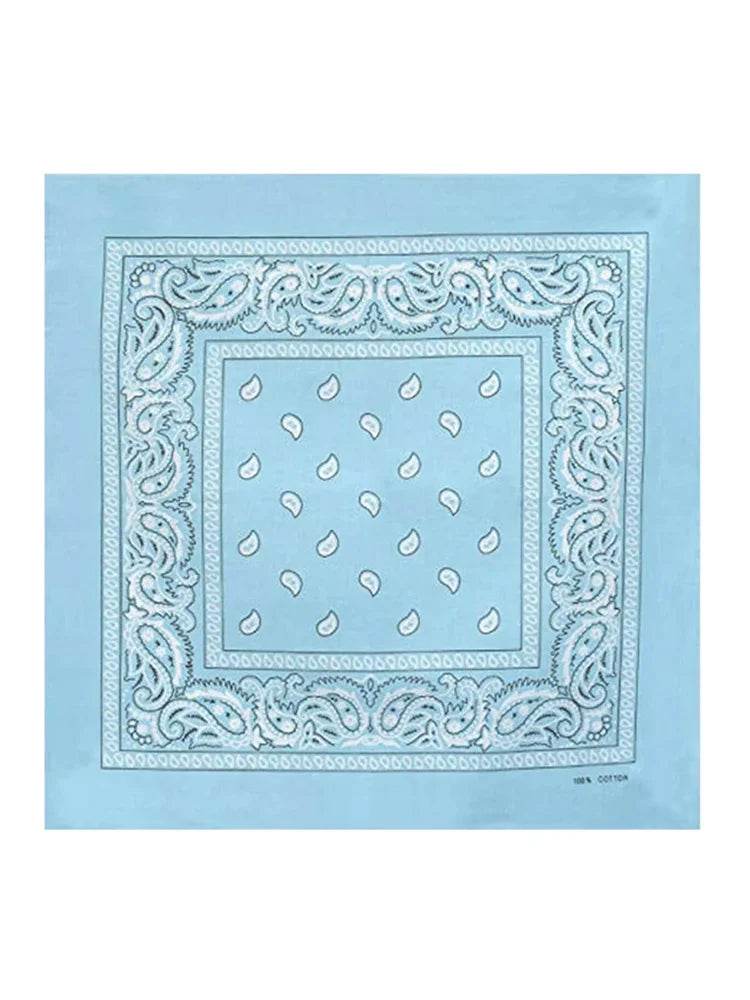 Unisex Paisley Printed Bandana - thefancydress.co.uk