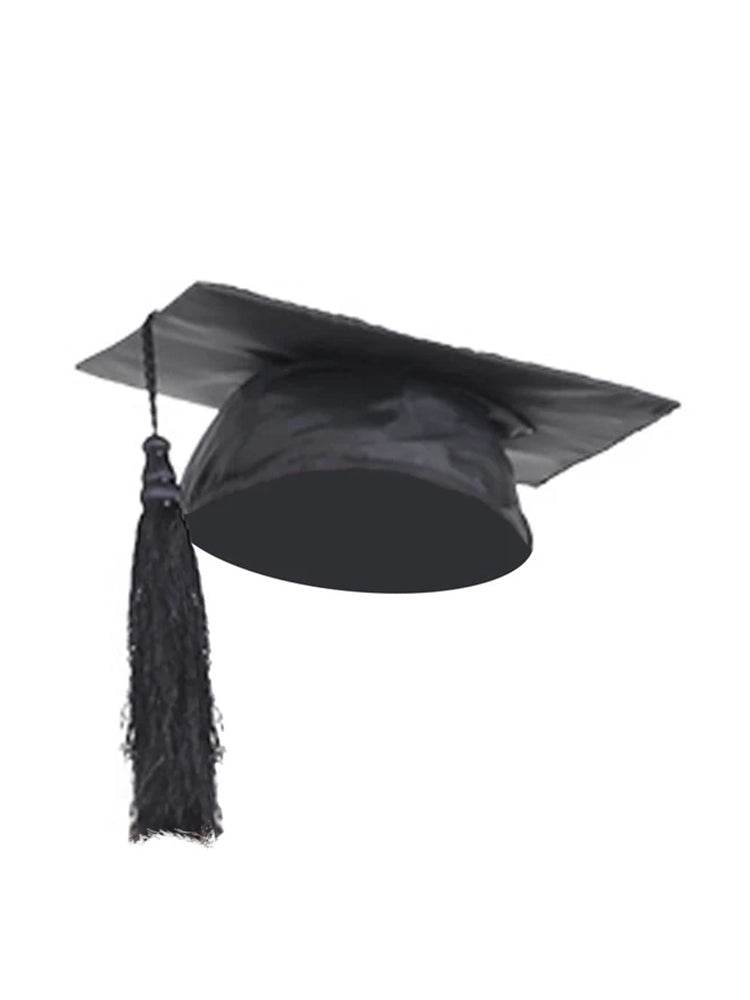 Unisex School & Bachelor Graduation Cap - thefancydress.co.uk