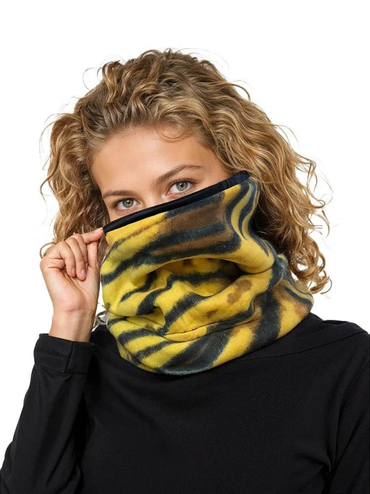 Unisex Tiger Printed Winter Neck Warmer - thefancydress.co.uk