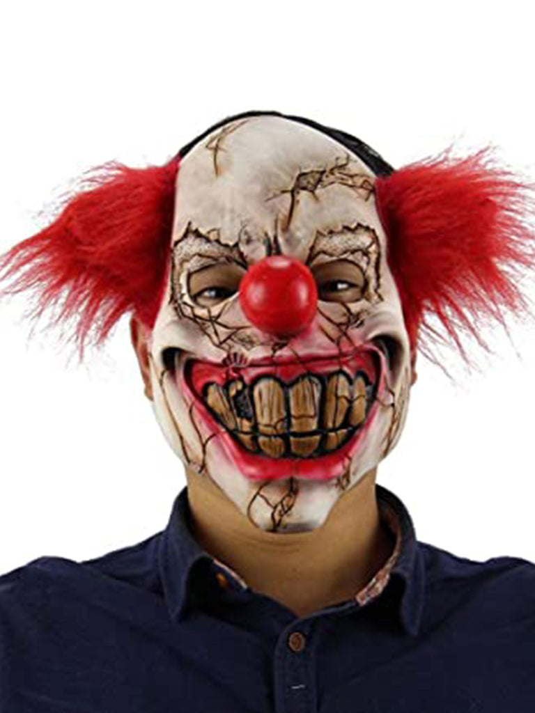 Unisex Horror Demon Latex Clown Halloween Face Mask