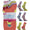 Women's Cotton Mix Ankle Socks Fruit Design (Assorted Colour)