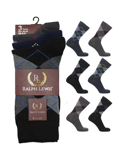 Active Star Men's Cotton Mix Socks (Assorted Colours)