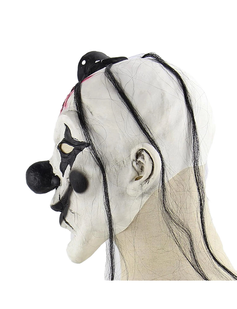 Unisex Halloween Scary Evil Joker Latex Full Head Clown Masks