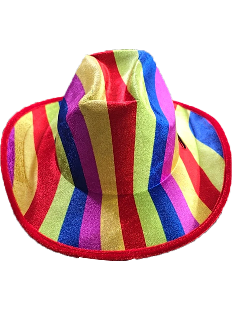 Rainbow Cowboy Pride Hats