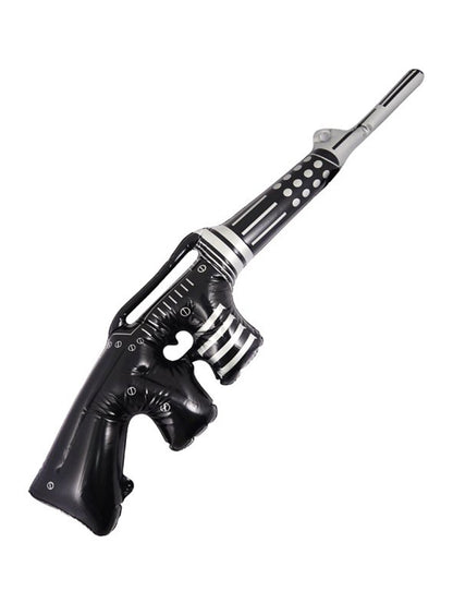 Inflatable Machine Gun Black With Silver 90CM