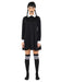 Women's Gothic School Girl Plain Swing Fancy Dress