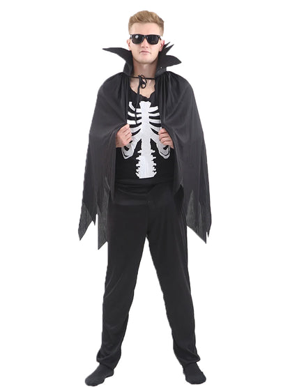 Skeleton Costume With Cape