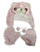 Kids Cute Bear 2pc Set Of Hat And Gloves