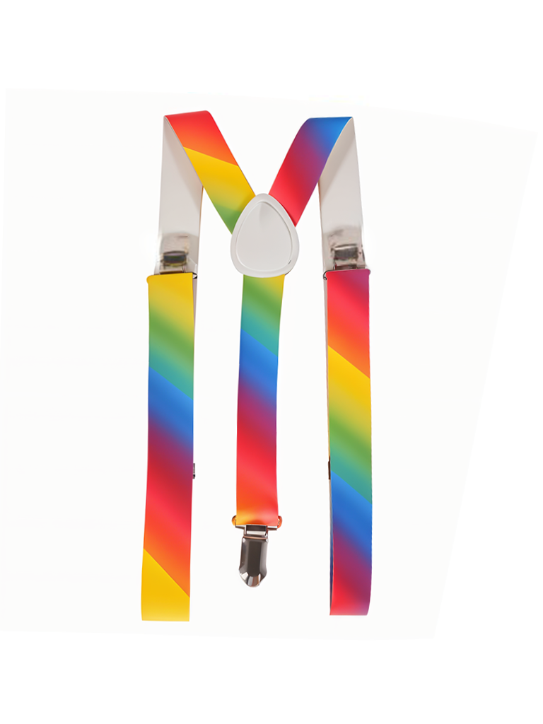 Rainbow Braces 2 Cm