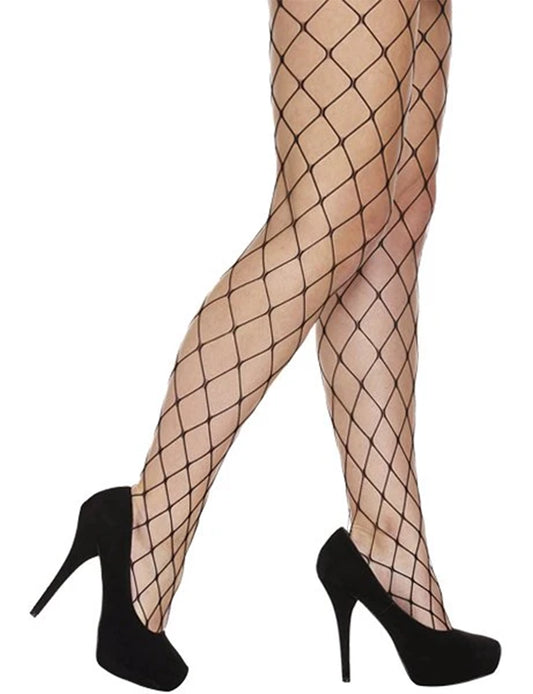 Ladies Black Whalenet Tights