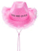 Women's Kiss Me Quick Fluffy Western Felt Wide Brim Cowboy Hat