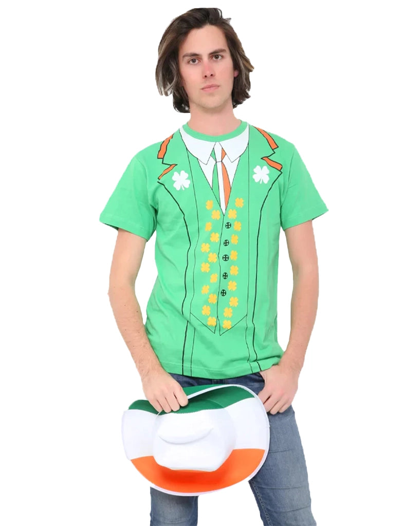 The Fancy Dress Men's Irish Printed T-Shirt