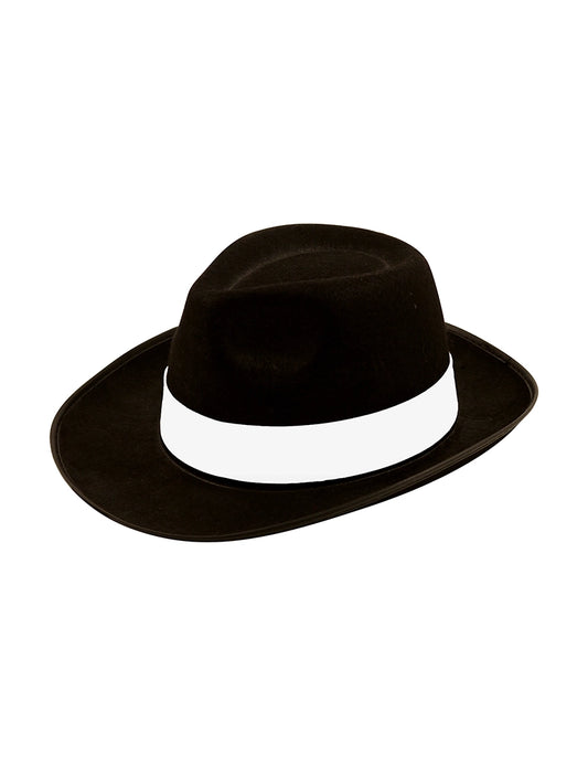 Adult 1920's AI Capone Gangster Hat black
