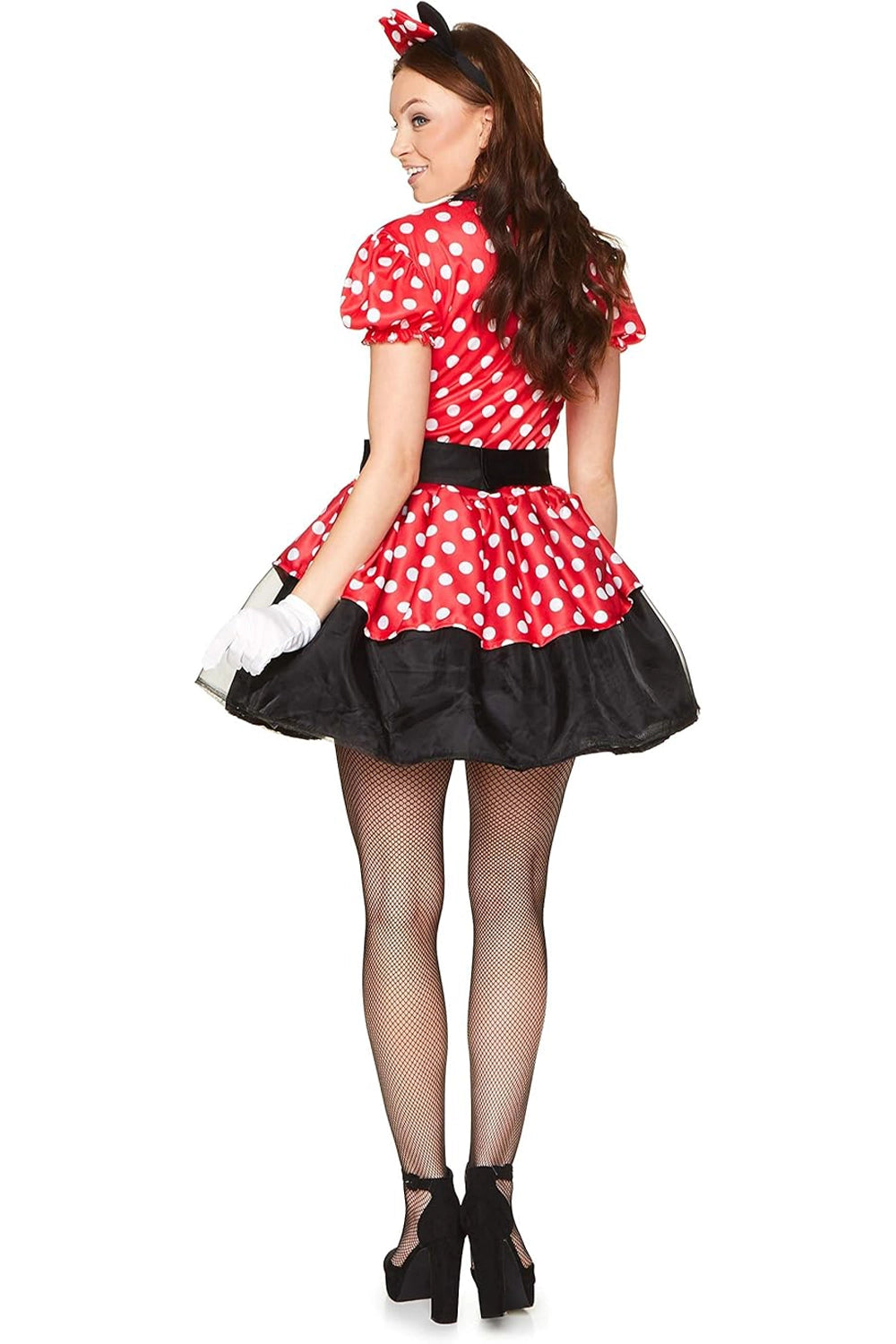 Ladies Sexy Miss Mouse Costume Dress Set