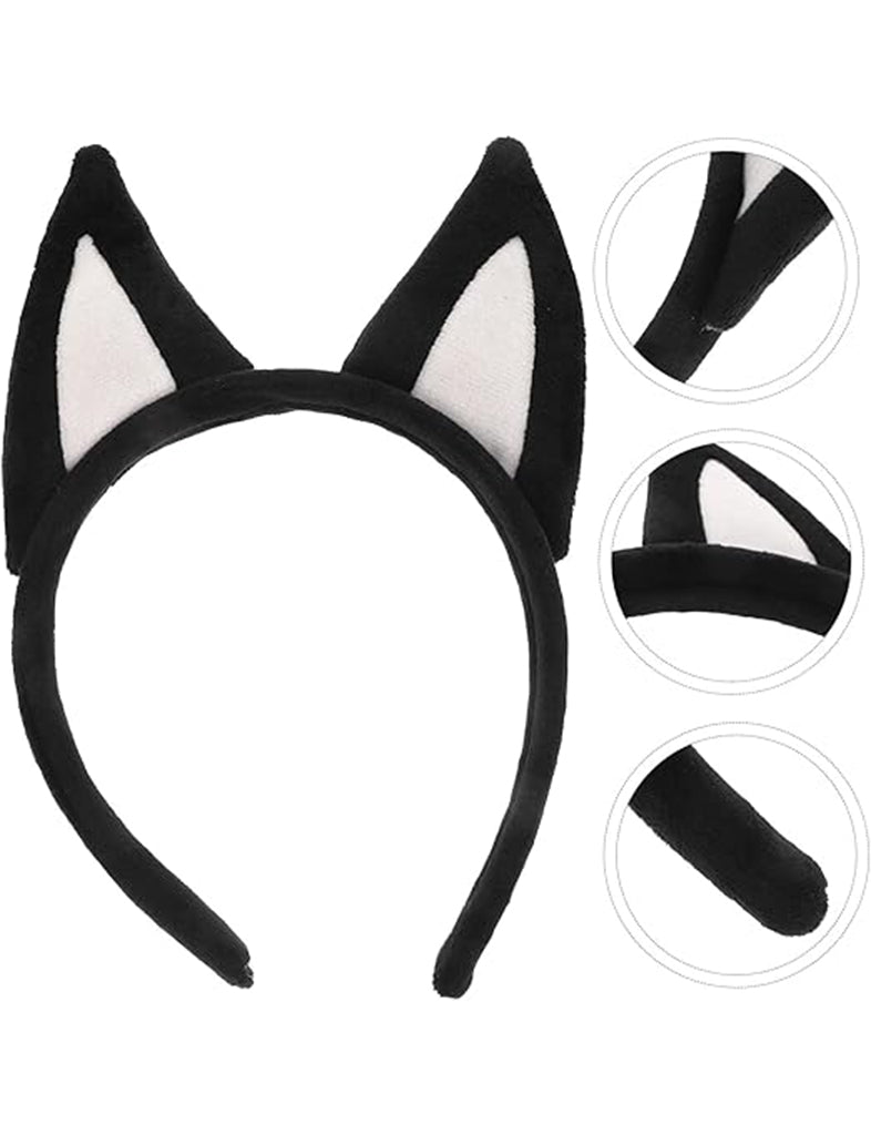 3 Pcs Cat Alice Ear Headband Set