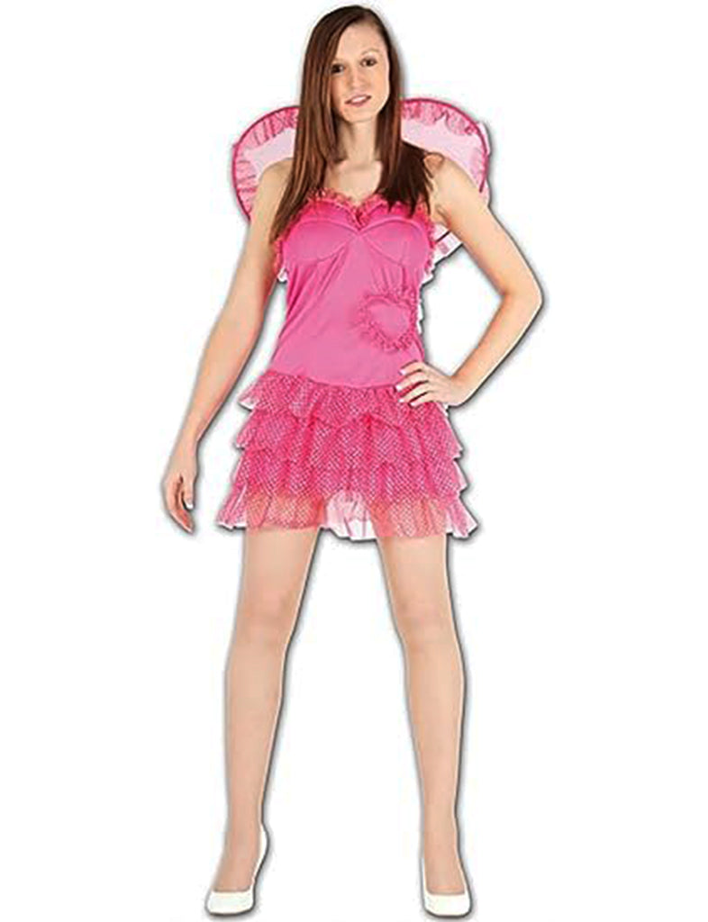 Women’s Festival Cupid Costume – Dress & Wing Set