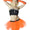 Women's Fancy Dress 3 Layers Tutu Skirts orange