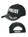 Unisex Police Black Baseball Cap-Hat