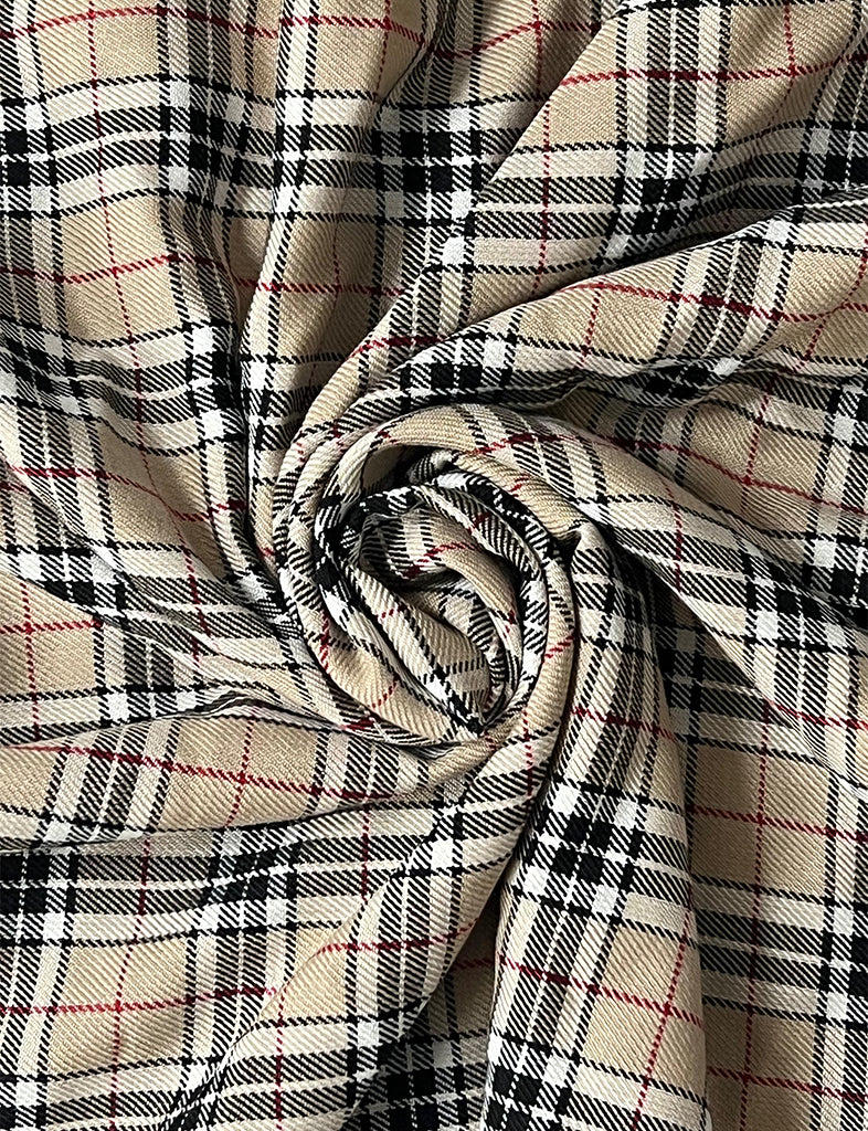 Tartan Open Fabric: Perfect for Decoration, Kilts, Skirts, and Bridal Wear