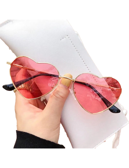 Rose Gold Frame Sun Glasses