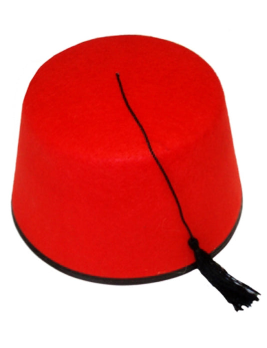 Unisex Adult Arabian Fez Hat With Tassel – Traditional Cultural Style